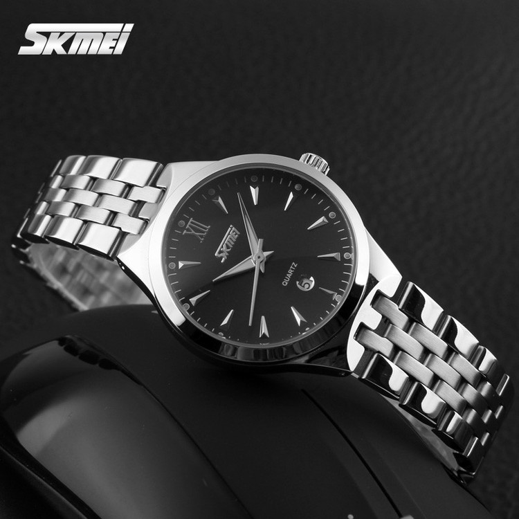 ساعت مچی عقربهای مردانه کوارتز اسکمی مدل 9071 کد 08