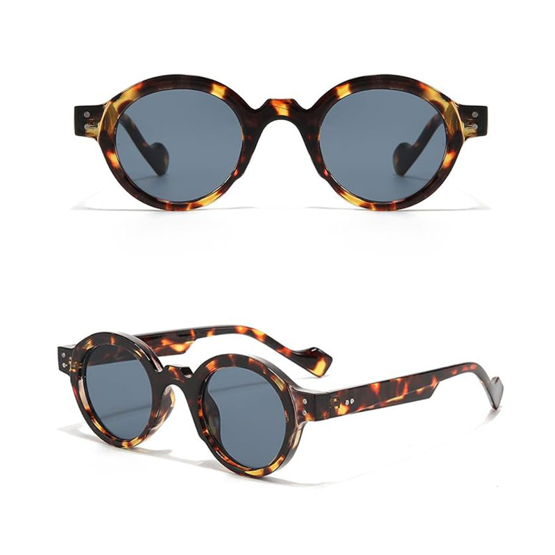 عینک آفتابی گرد زنانه مدل SZ 2003 Leopard Obsidian