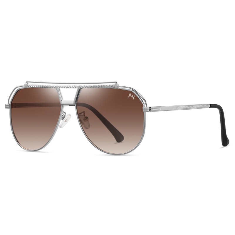 عینک آفتابی خلبانی (Aviator) آلبرت وگ مدل JS8533C05-P44 Polarized Avantgarde Visionary