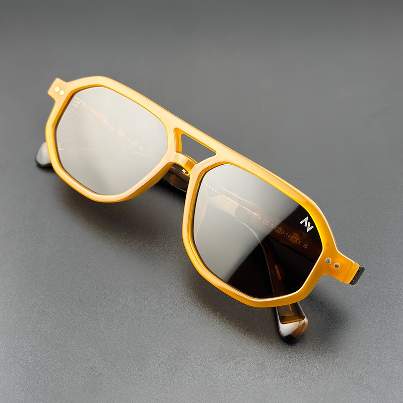 عینک آفتابی خلبانی (Aviator) آلبرت وگ مدل S31119C5 Acetate Avantgarde Visionary