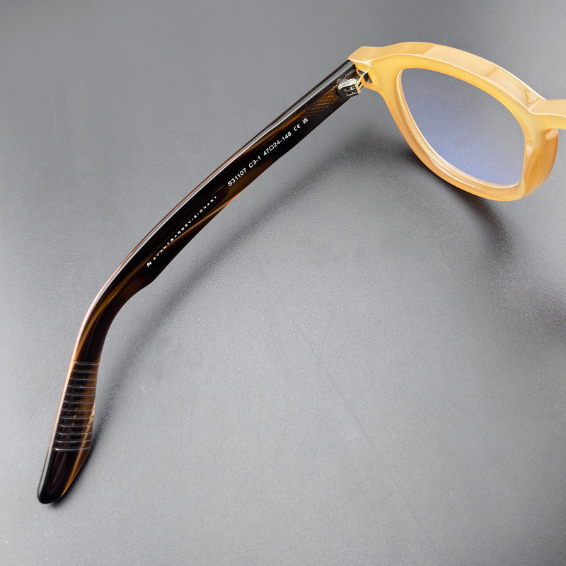 عینک محافظ چشم آلبرت وگ مدل S31107C3-1 Acetate Blue Control