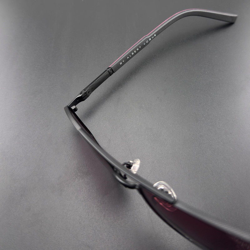 عینک آفتابی چند ضلعی آلبرت وگ مدل 6314C04-P129 Polarized Avantgarde Visionary