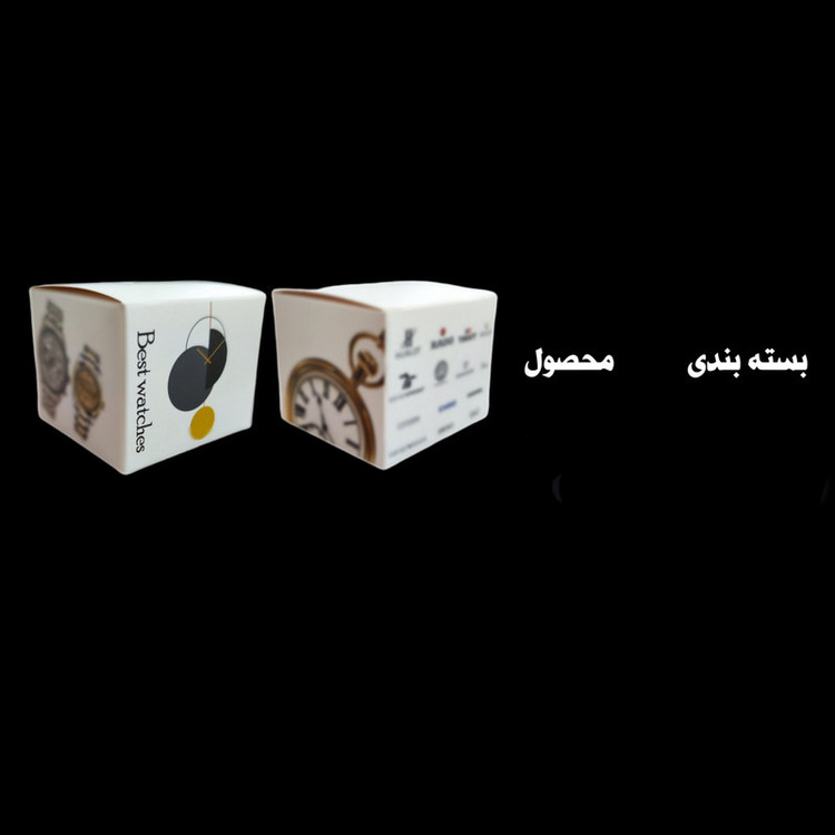 ست ساعت مچی عقربه ای زنانه و مردانه مدل اسکلتون