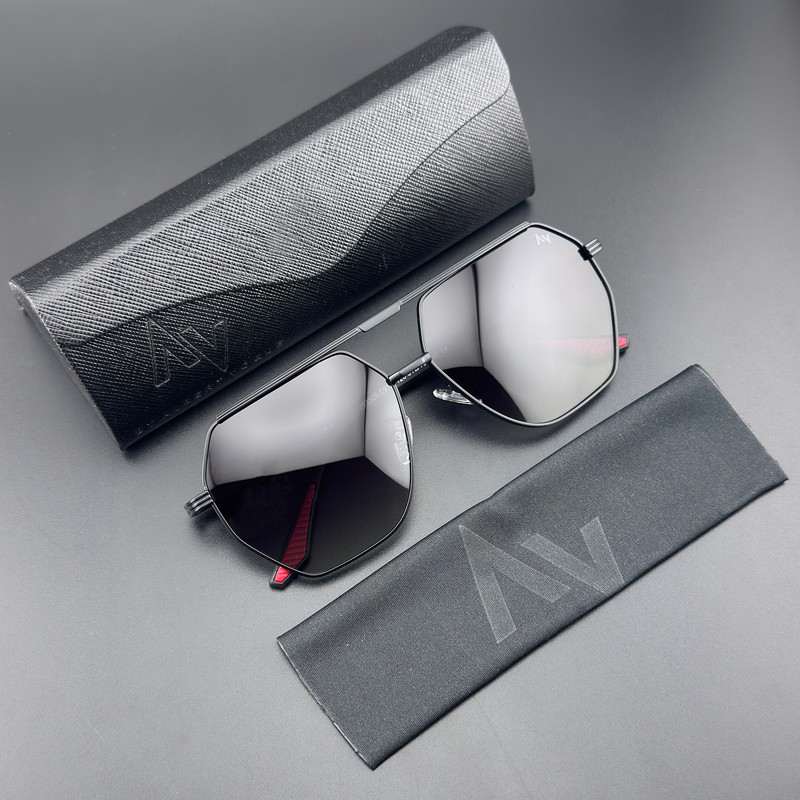 عینک آفتابی مردانه آلبرت وگ مدل JS8529C91P120 Polarized Avantgarde Visionary