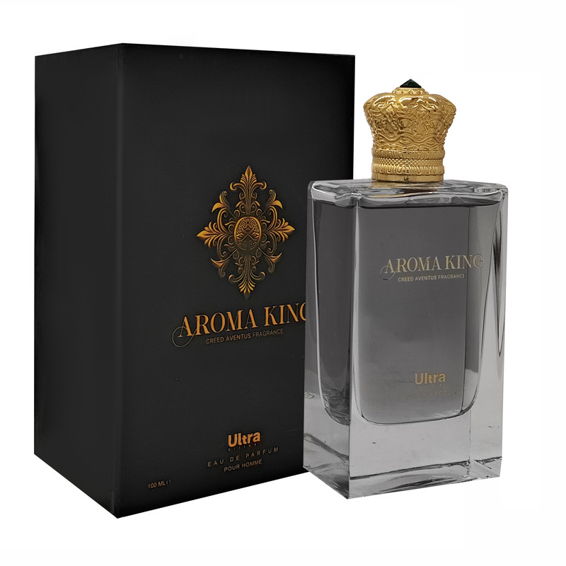 ادوپرفیوم مردانه اولترا ویرچوآل مدل Creed Aventus Aroma King حجم 100 میلی لیتر