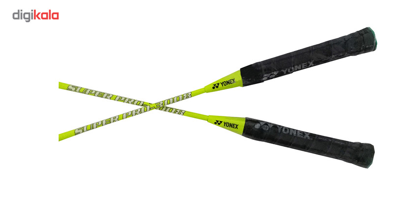 راکت بدمینتون یونکس مدل Pro 3008 بسته 2 عددی سایز US: 4 1/8 - Euro: 1